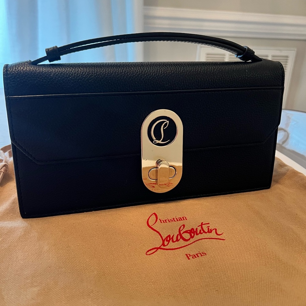 Black/Gold elisa baguette